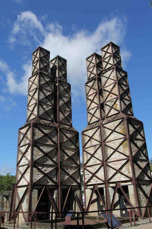 韮山反射炉　 (静岡県伊豆の国市　観光）