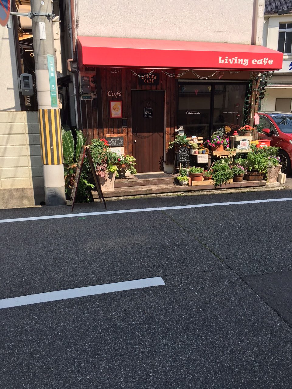 カフェ　Living　cafe（西宮市/焼きたてパンケーキ）