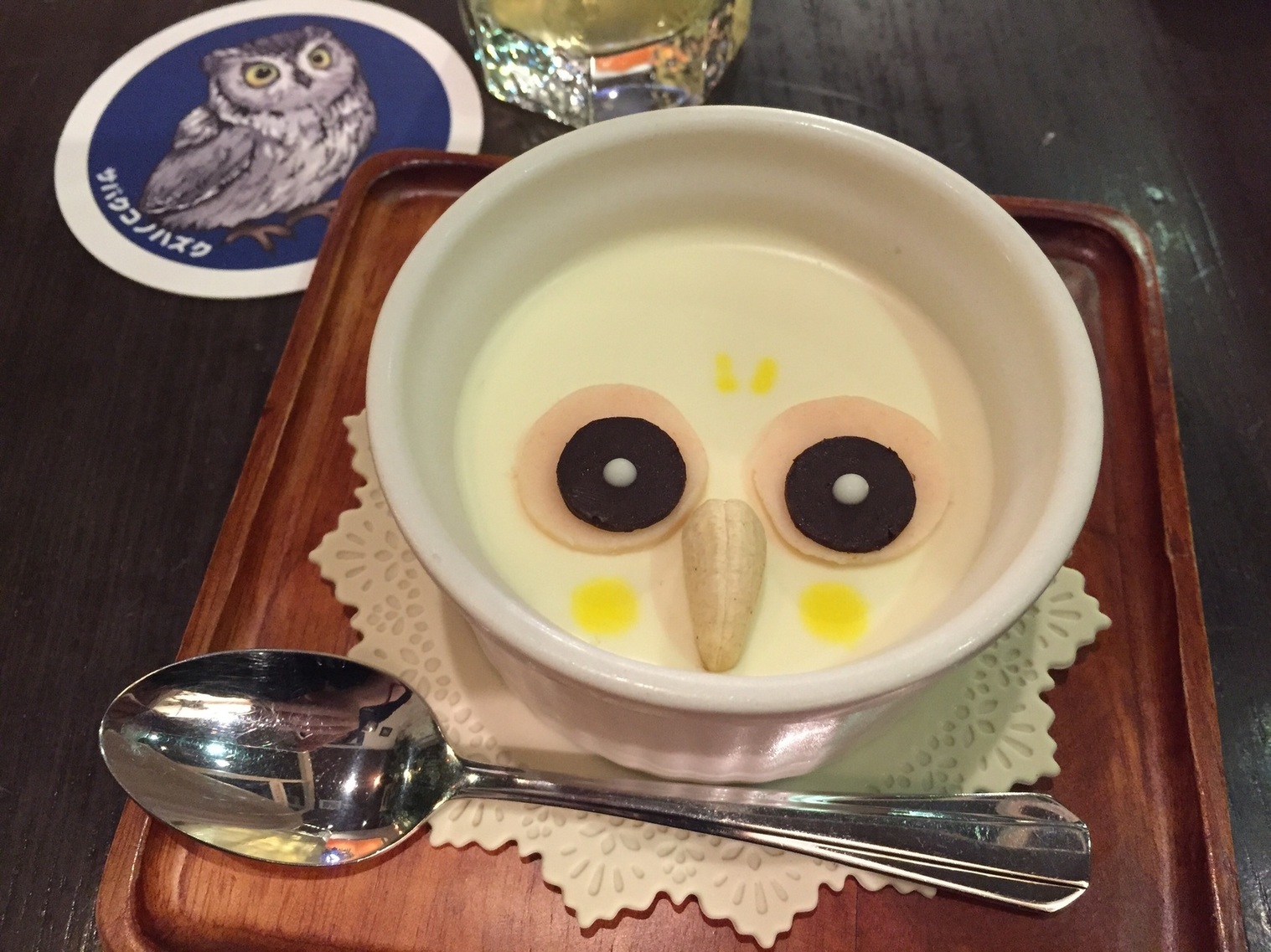 鳥のいるカフェ　（東京都門前仲町/ふくろうカフェ）