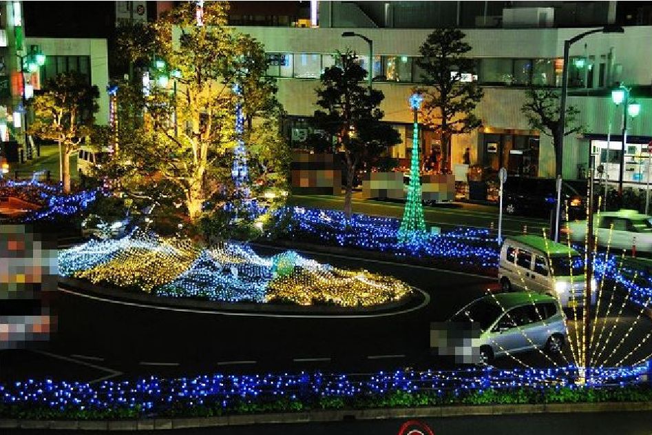 千葉県/イルミネーション「新松戸光のフェスタ」