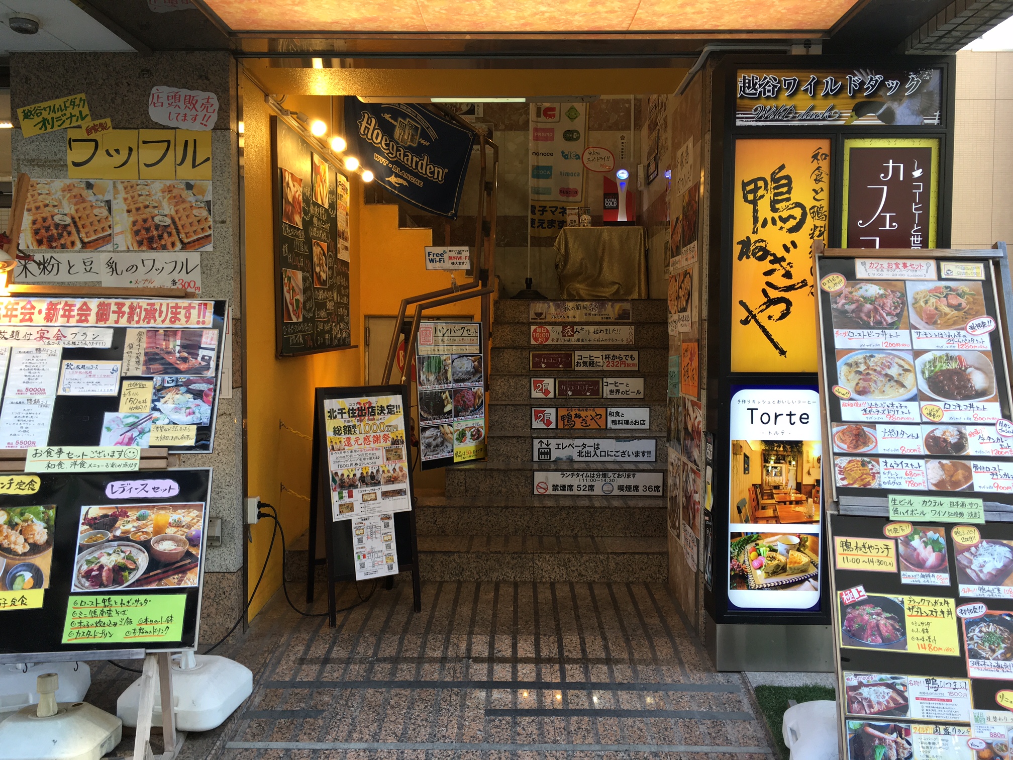 鴨ねぎや　（埼玉県越谷市、居酒屋、鴨ねぎと肉料理・和食＆洋食）