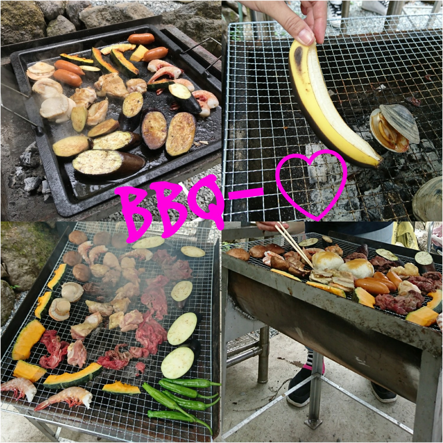 BBQ～!!!!!　富士バーベキュー場山小屋（富士市）