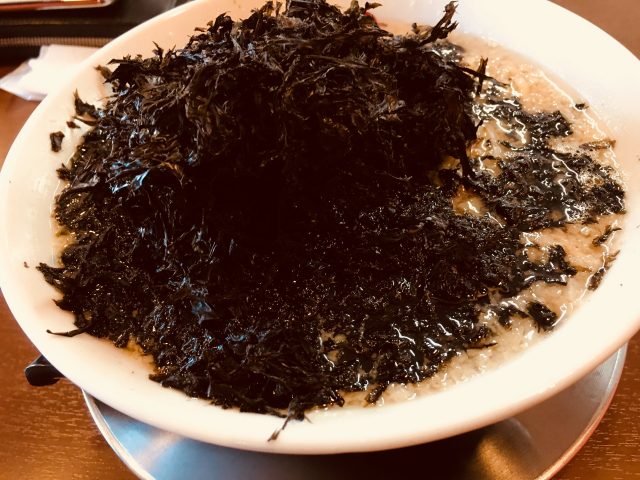 背脂　岩海苔トッピング
