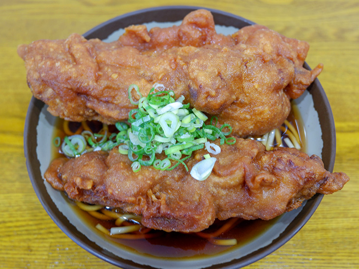 弥生軒（我孫子駅/山下清画伯が働いていた駅そば屋）