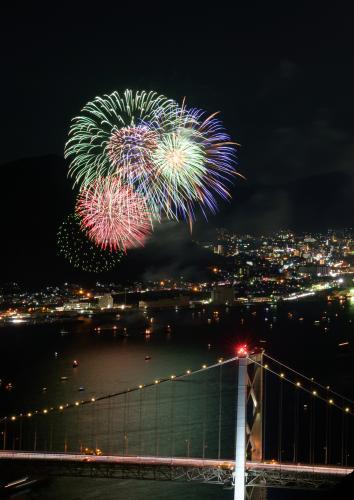関門海峡花火大会（下関市）