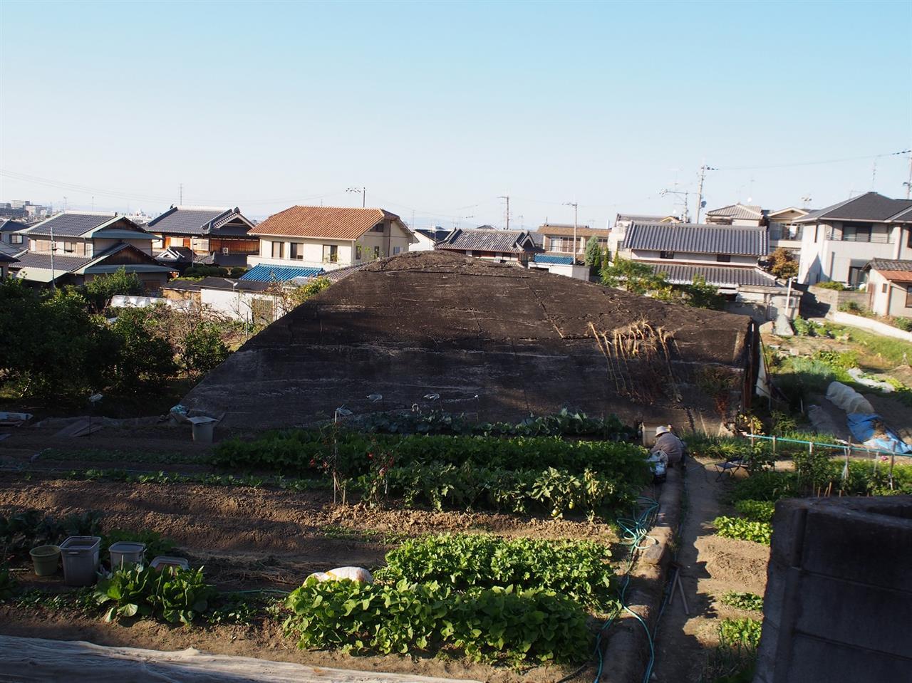 大阪で唯一残る掩体壕 （大阪府八尾市）