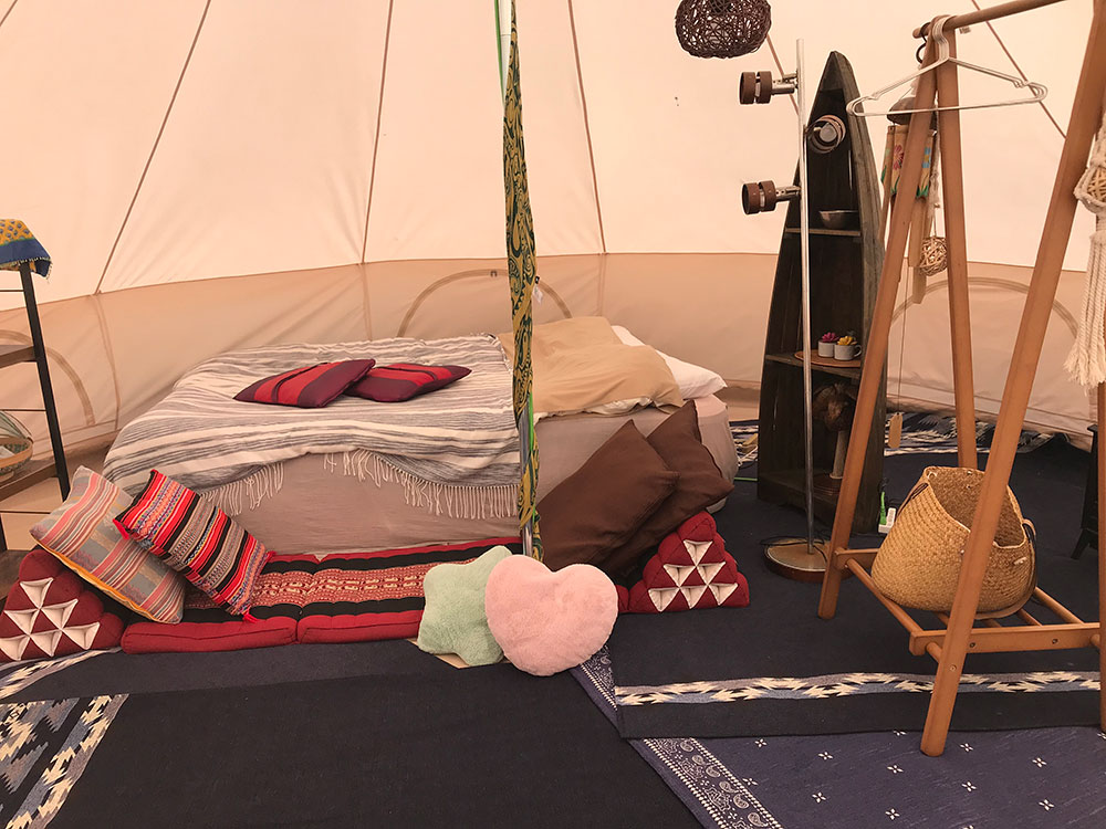 テント-ウブド内装