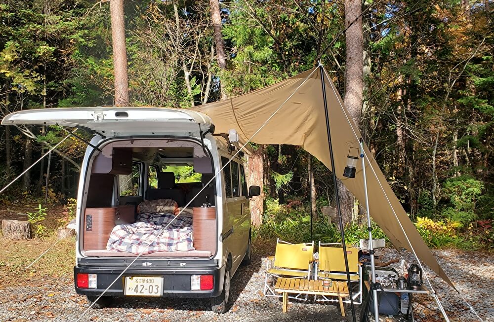 【本店】おおぐて湖キャンプ場①(長野県下條村)