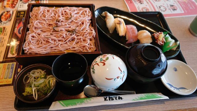 【海老名店】春を感じるそばランチ　とんでん座間店