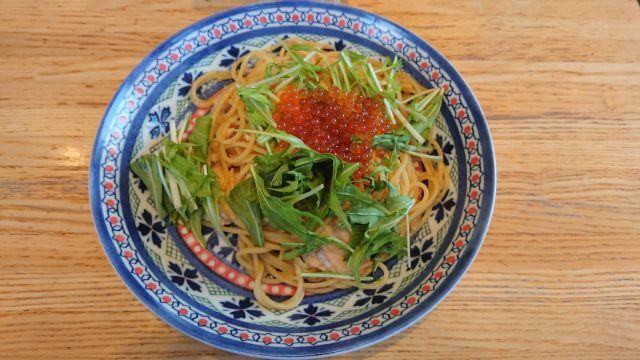 【海老名店】親子共演の海鮮パスタ　パステル丸井海老名店