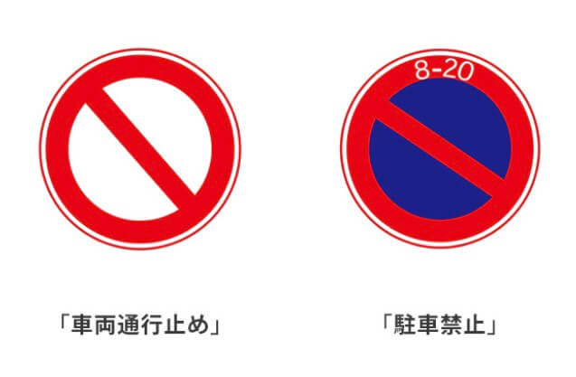 間違えやすい標識