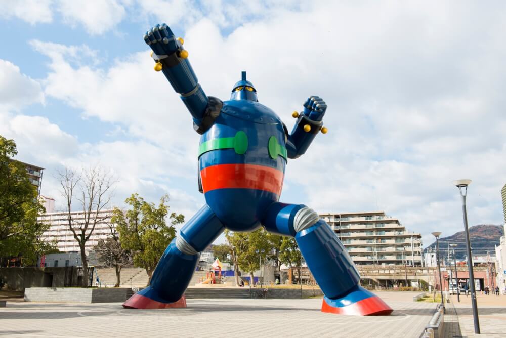 【兵庫駅店】鉄人28号モニュメント！