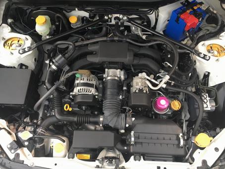 出発前点検　エンジンルーム編