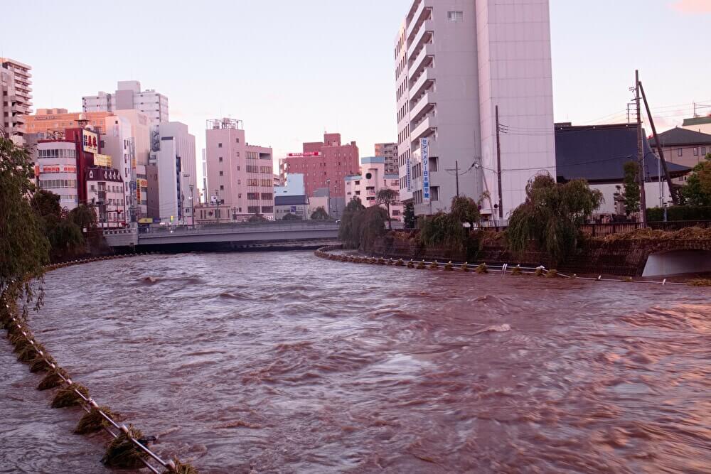 運転中、大雨の時の対応