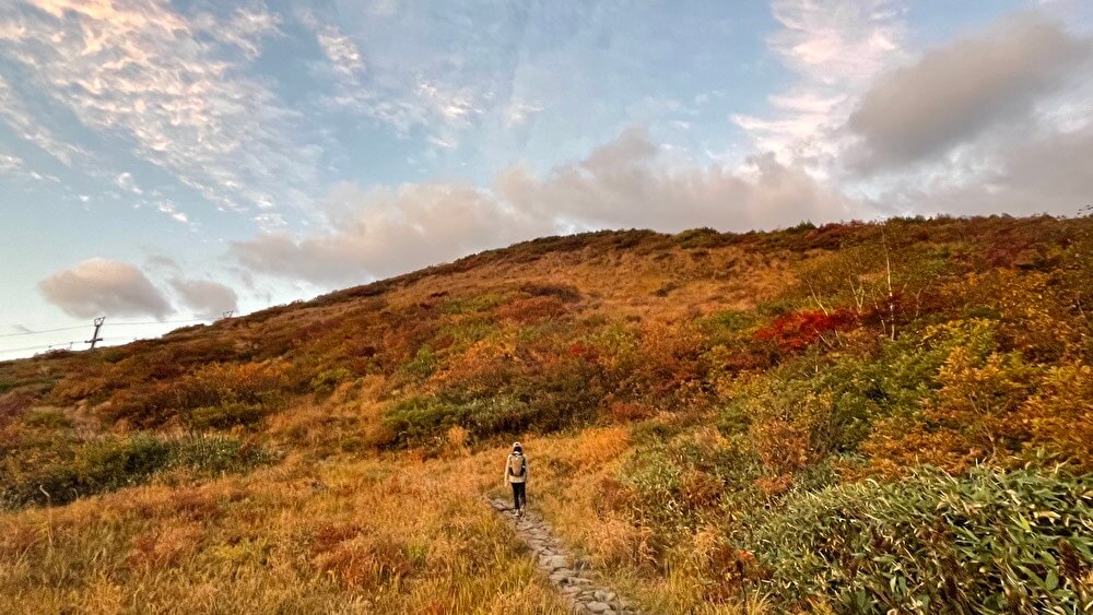 【本店】唐松岳　紅葉登山(北アルプス 白馬村)