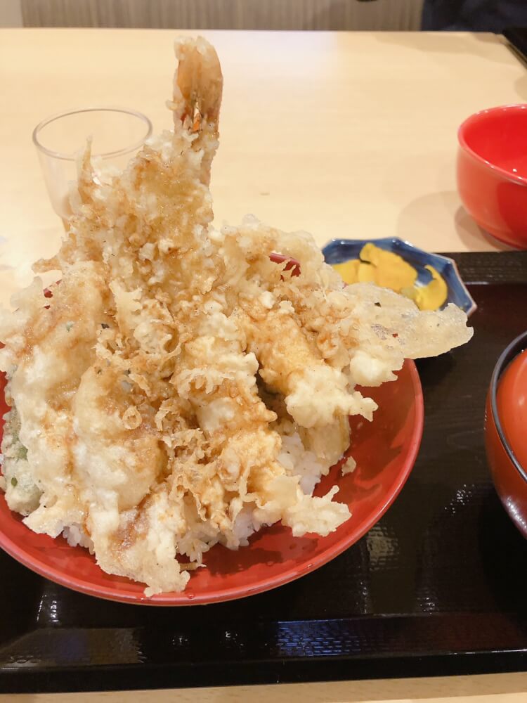 【高城駅前】とよ常😋おいしい天丼♥