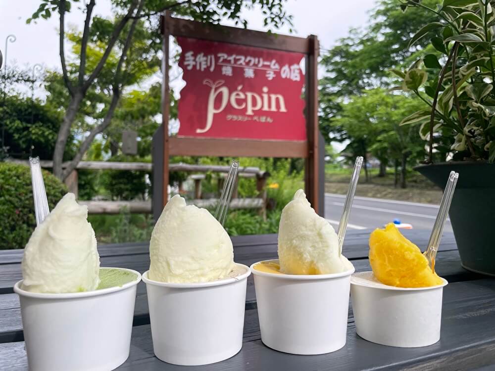 【本店】グラスリーぺぱん(長野県茅野市/ジェラート屋)