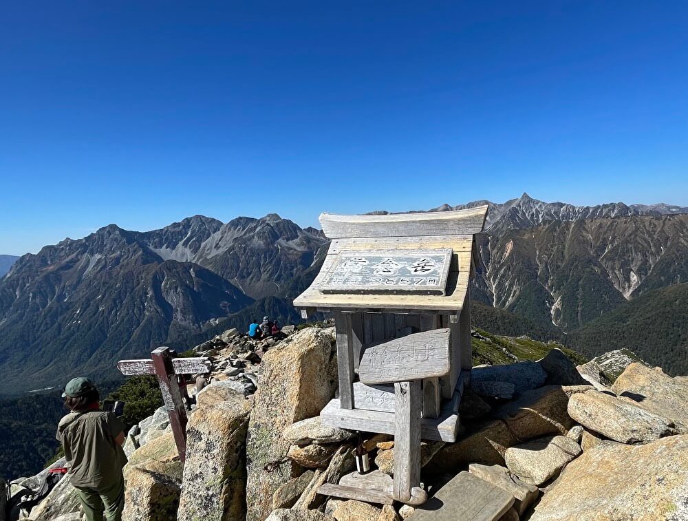 【本店】蝶ヶ岳～常念岳②(安曇野市/登山)
