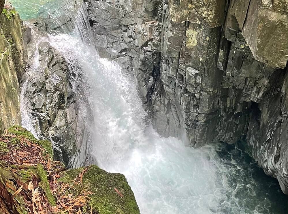 【本店】付知峡 不動滝(岐阜県中津川市/滝)