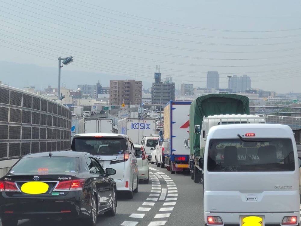 【第二阪和泉大津店】阪和道・近畿道事故渋滞！