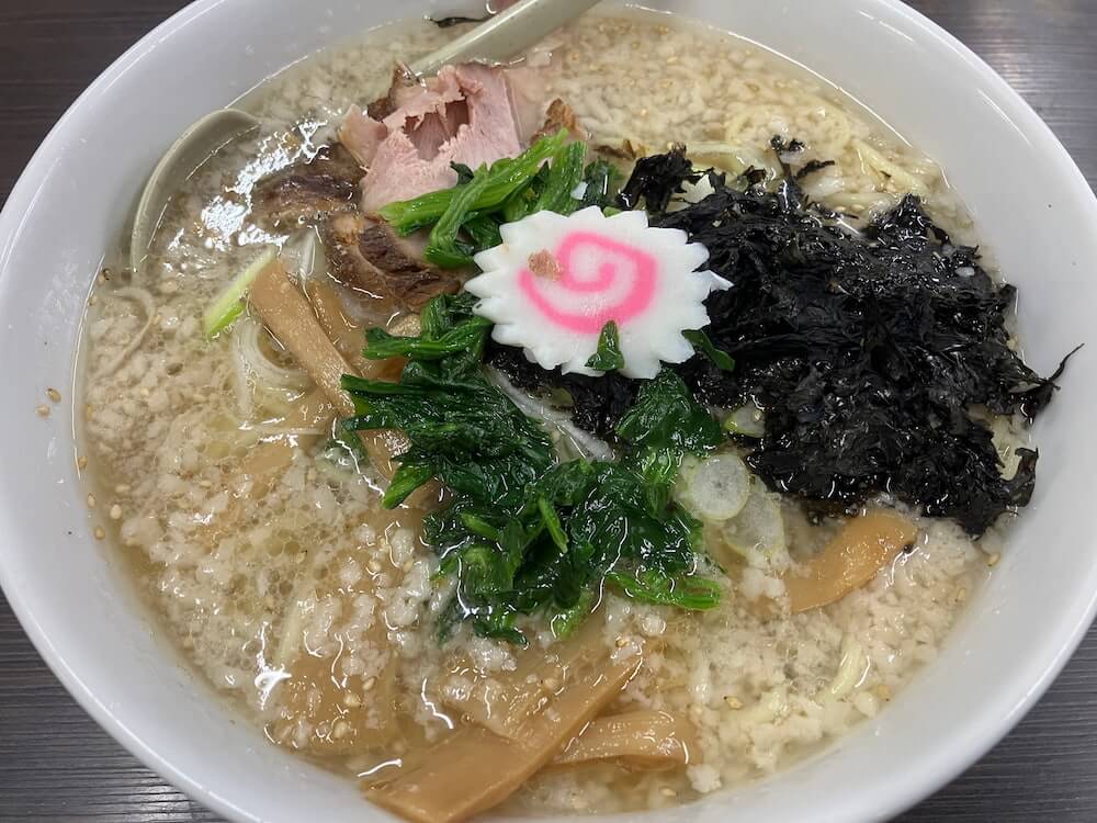 【長岡駅東口店】駅直結のラーメン店🍜
