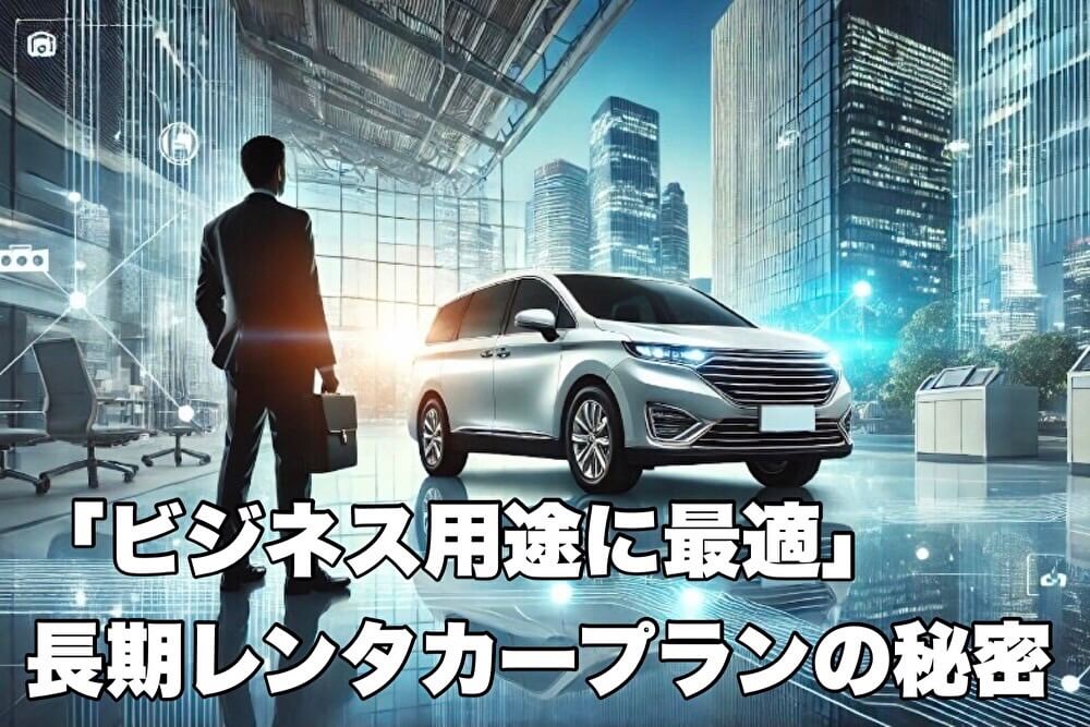 「ビジネス用途に最適」 長期レンタカープランの秘密